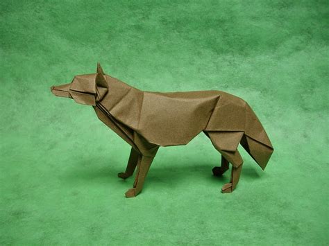 easy origami wolf ~ easy origami kids