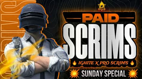 Ignite X Pro Scrims Best Undergods Daily Paid Scrims Bgmi