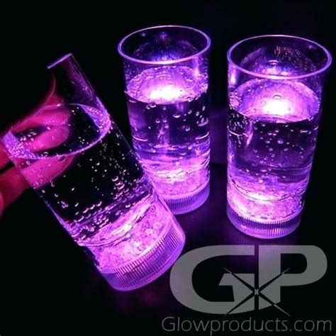 Light Up Tumbler Glasses Single Color Selections Glow Birthday Party Glow In Dark Party