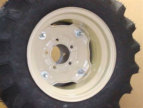 Dual Wheel Kit For Lawn Garden Tractor 23x8 50 12 Tires John Deere Cub