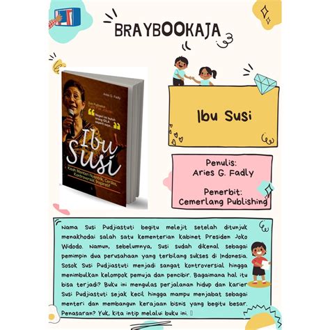 Jual BUKU TOKOH Ibu Susi Kisah Menteri Nyentrik Cerdas