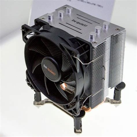 Be Quiet Debuts New Entry Level Compact Cpu Cooler The Pure Rock Slim