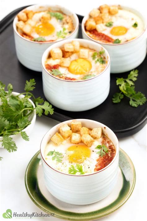 Shirred Eggs Recipe - An Elegant Way To Cook Egg For Breakfast