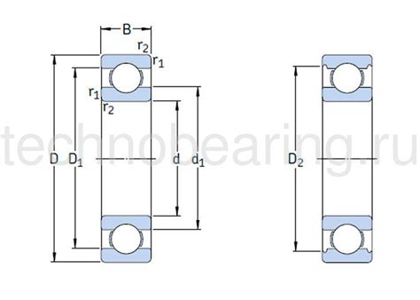 Подшипник 6316/C3 SKF (6316/C3SKF) купить онлайн за 12 645 руб ...