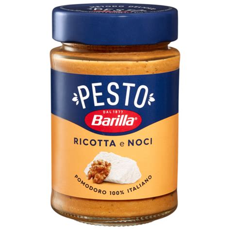 Barilla Pesto Siciliana Ricotta E Noci G