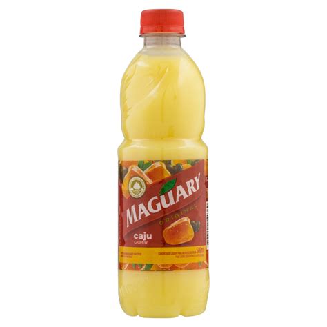 Suco Concentrado Caju Maguary Garrafa 500ml Trimais