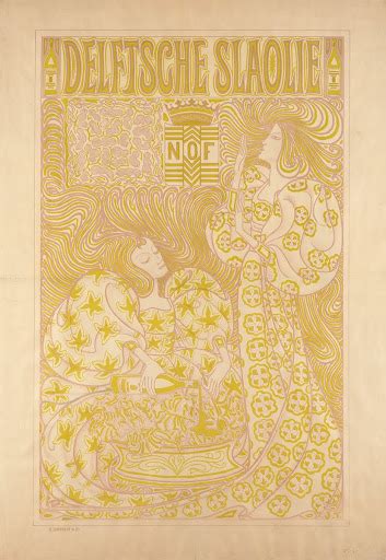 Poster Delftsche Slaolie Delft Salad Oil Jan Toorop Dutch