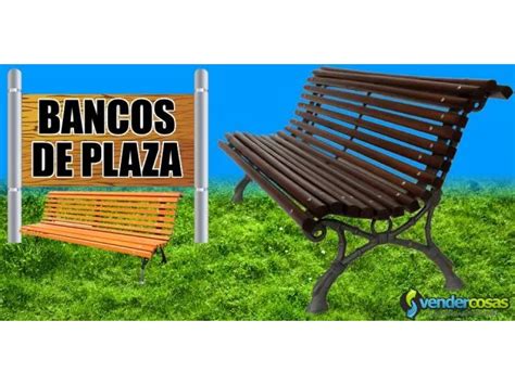 Bancos De Plaza Hierro Y Madera Para Jardines Y Patios Ruta Km