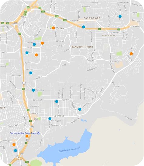 Spring Valley Las Vegas Map