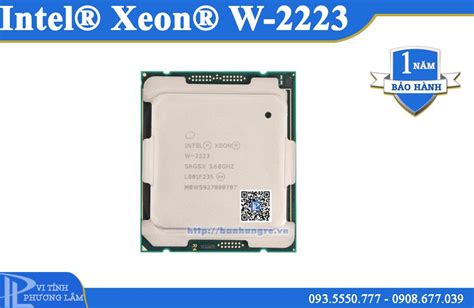 Intel Xeon W Ghz L I Lu Ng Socket Vi T Nh