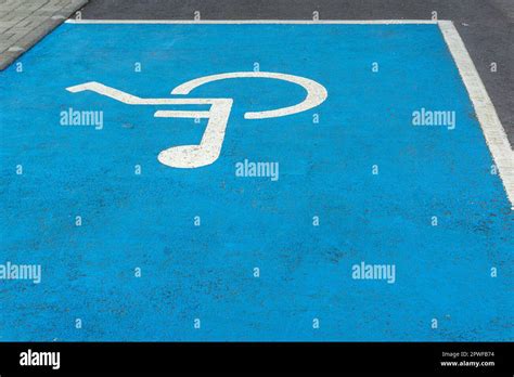 Disability Parking Sign Reserved For Drivers With Physical Disabilities