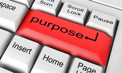 Purpose Word On White Keyboard 5975884 Stock Photo At Vecteezy