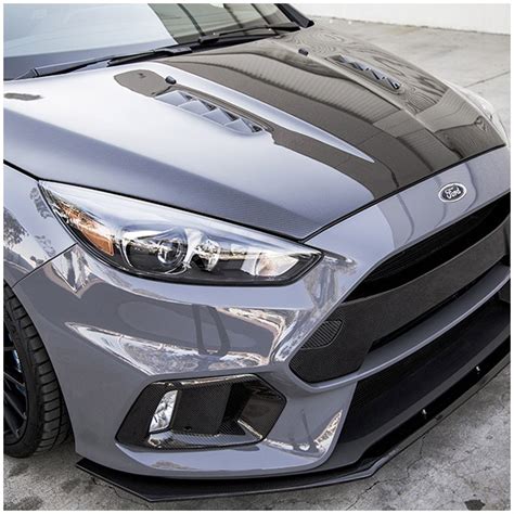 Ford Focus RS Carbon Fiber Hood By Seibon