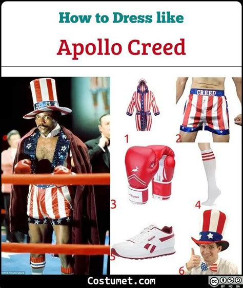 Apollo Creed (Rocky) Costume for Halloween