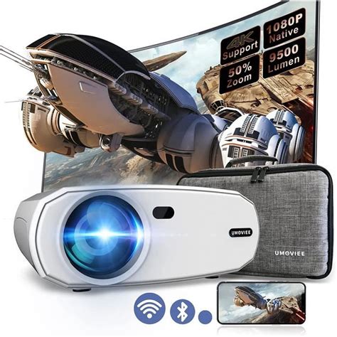 Videoprojecteur G G Wifi Bluetooth Full Hd P Umoviee