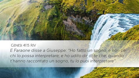 Genesi 41 15 RIV Desktop Wallpaper E Faraone Disse A Giuseppe Ho