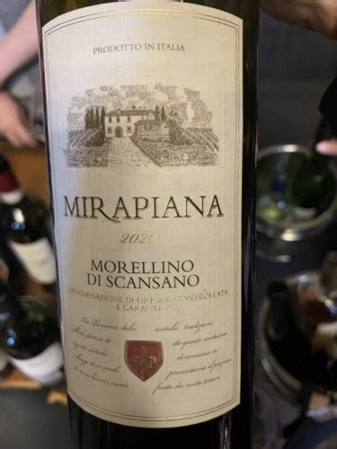 Mirapiana Morellino Di Scansano Vivino US