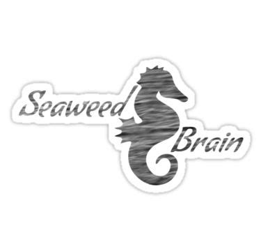 Seaweed Brain Stickers