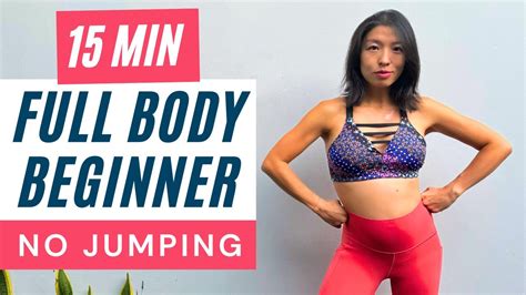 15 MIN Standing Full Body Fat Burning Workout No Jumping Perfect For