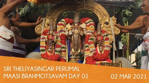 Dharmaadeepedam Sri Theliyasingar Masi Brahmotsavam Day