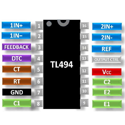 TL494 Pulse Width Modulation PWM Control Makers Electronics