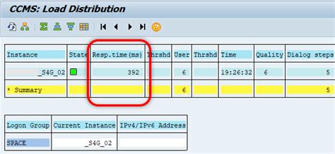 3442901 How To Investigate Smlg Load Distribution Response Times