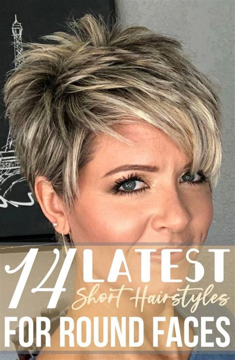 14 Latest Short Hairstyles For Round Faces