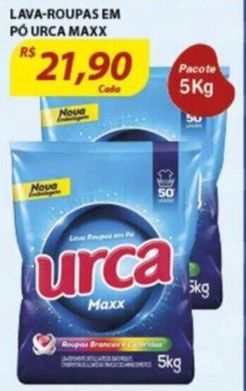 Lava roupas em po Urca Maxx 5kg oferta na Assaí Atacadista