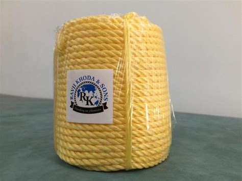 Yellow Danline PP Rope Size 2 MM To 40 MM At Rs 140 Kg In Jamnagar