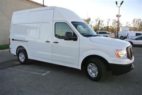 Find Used Nissan Nv 2500 High Top Hi Cargo Van Plumber Electrical