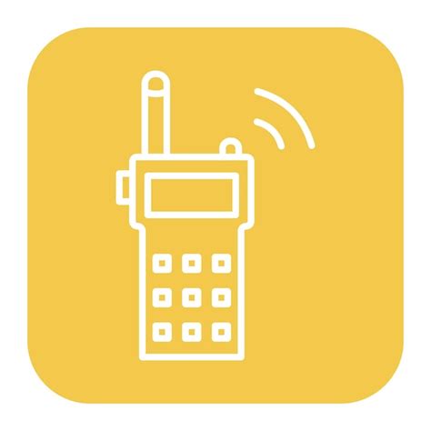 Premium Vector Walkie Talkie Vector Illustration