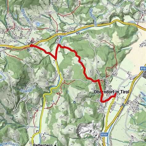 Oberndorf Zwischen Söllandl und Leukental BERGFEX Cycling Tour Tyrol