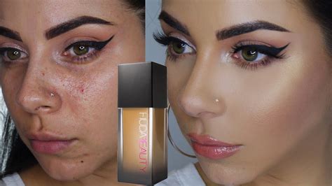 Huda Beauty Foundation Face Chart - Ponasa