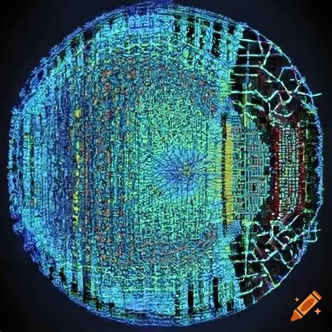 Schematic Of Neural Network Architecture Inspired By Max Ernst On Craiyon