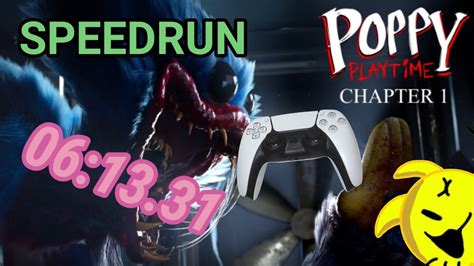 Poppy Playtime Chapter 1 SPEEDRUN 06 13 Console Speedrun YouTube