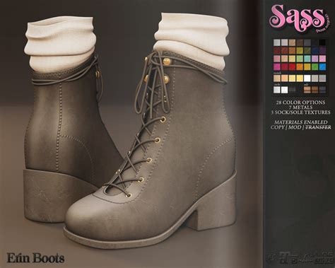 Second Life Marketplace Sass [erin Boots] ♥genx ♥legacy ♥maitreya ♥