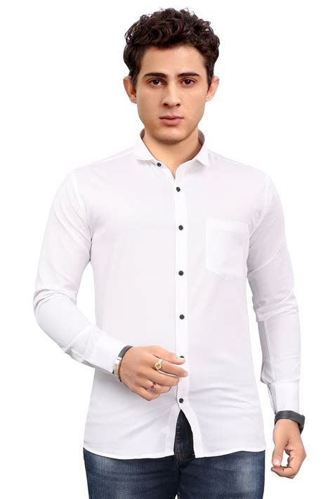 Plain Mens Full Sleeve Cotton Shirt Casual Wear At Rs 799 In Surat