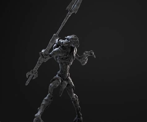 artstation alien hunter resources