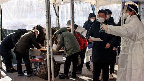 질병청 시스템 접속 오류전국 선별진료소 검사 차질로 시민 불편