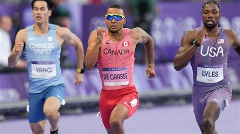 Jeux Olympiques De Paris 2024 Andre De Grasse Obtient Sa Place En