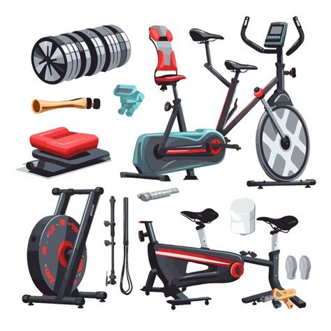 Premium Vector Fitness Equipment