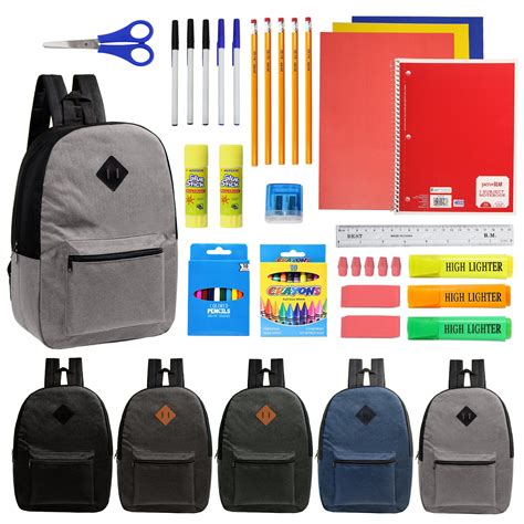 Wholesale Backpacks And Bulk School Supply Kits Kids School Supplies