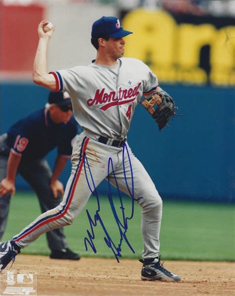 Autographed Mark Grudzielanek X Montreal Expos Photo Main Line