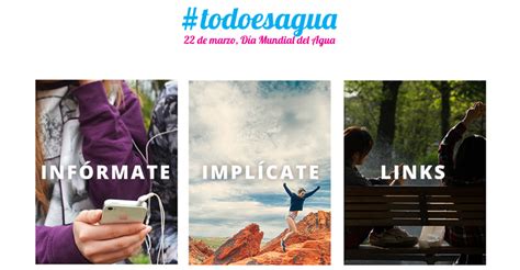 Fundación Aquae Lanza La Campaña Todoesagua Con Motivo Del Día Mundial Del Agua Tecnoaqua