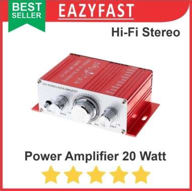 Jual Mini Stereo Power Amplifier Original Murah Diskon Desember 2022