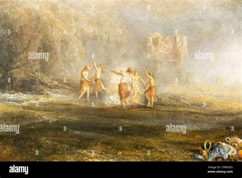 Detail of William Turner painting Stock Photo - Alamy