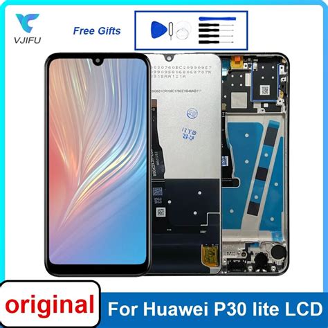 Original 6 15 Lcd For Huawei P30 Lite Display For Huawei Nova 4e Touch Screen Digitizer