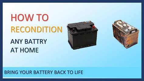 How To Recondition An Old Battery | Battery Reconditioning Business