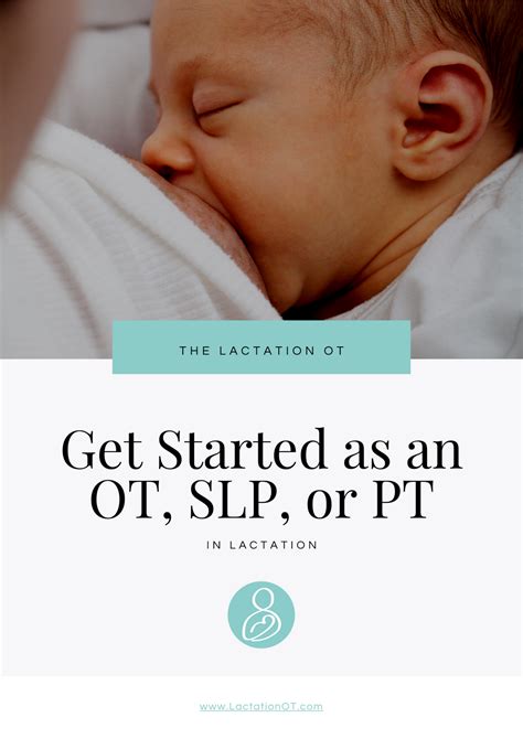 Start In Lactation As A Ot Slp Pt The Lactation Ot