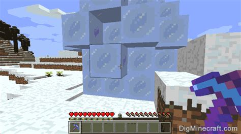 How to make Packed Ice in Minecraft